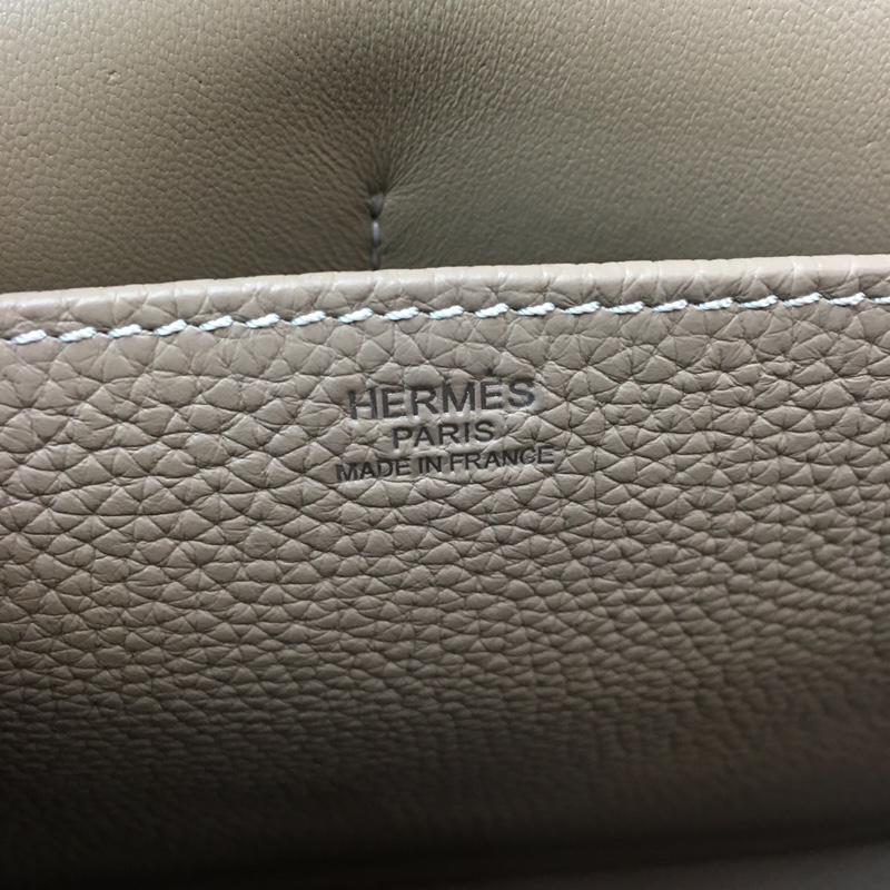 에르메스 할잔백31 에토프 은장 소가죽